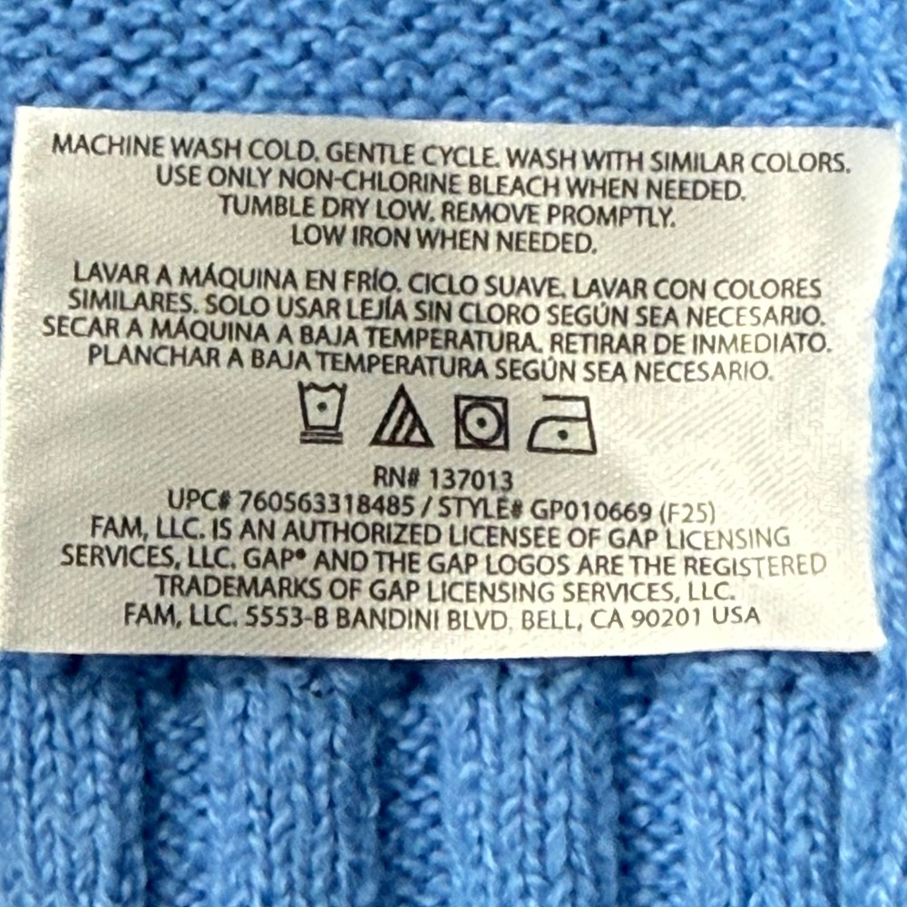 Gap Women's Long Sleeve Crewneck Pullover Sweater - Picture 7 of 7